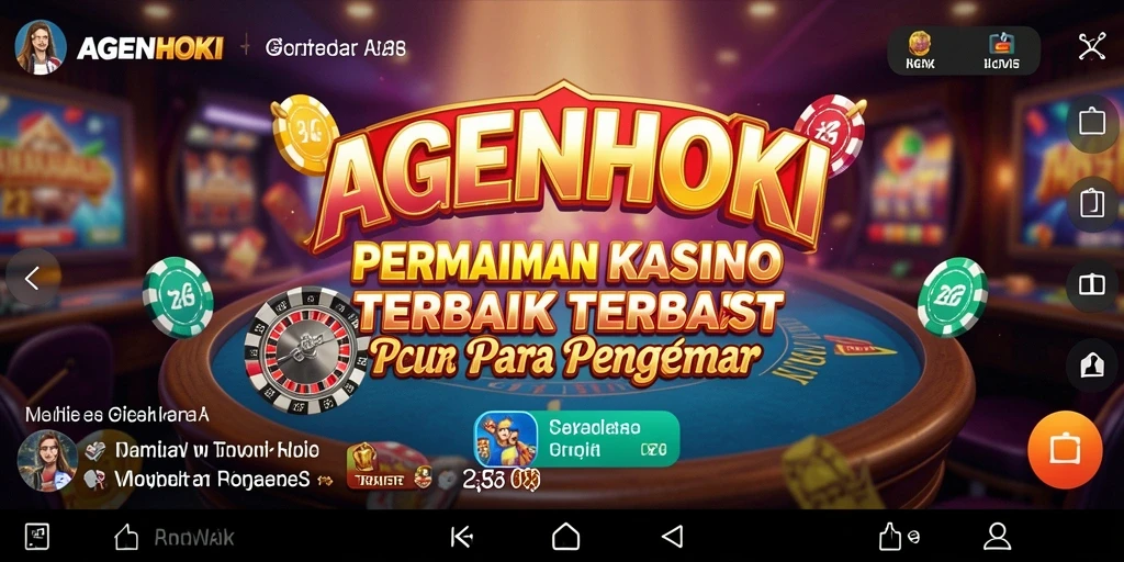 Tampilan menarik dari gameplay AGENHOKI yang penuh aksi.