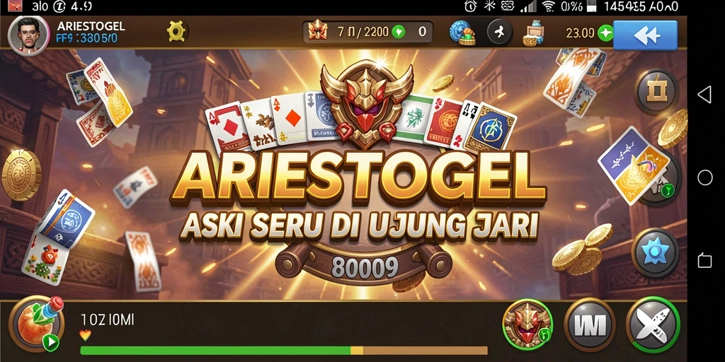 Tampilan menarik dari gameplay seru ARIESTOGEL.