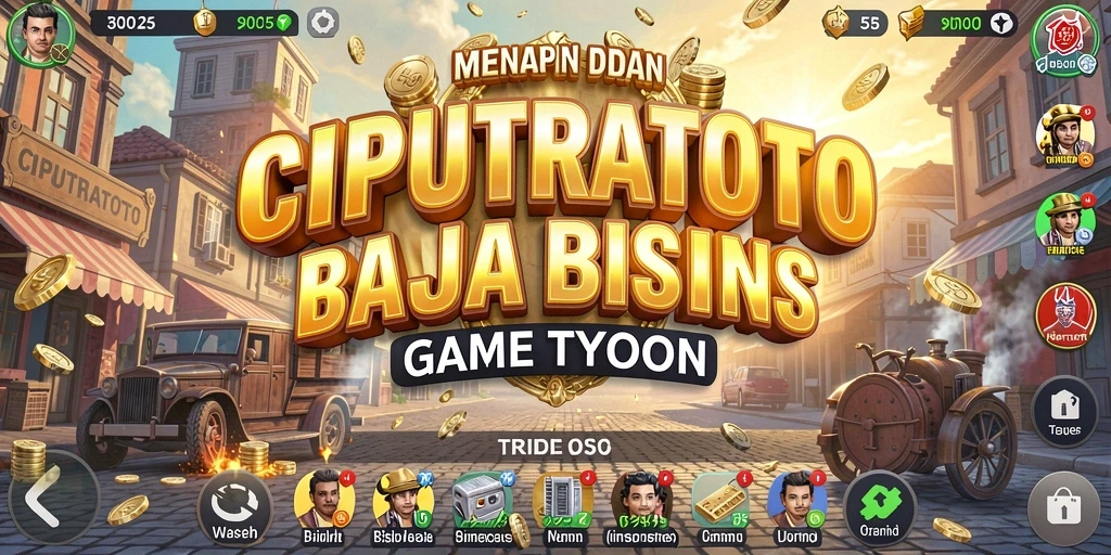 Tampilan gameplay menarik dalam CIPUTRATOTO yang menunjukkan strategi bisnis.