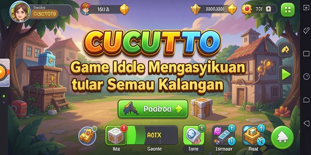Tampilan visual menarik dari gameplay CUCUTOTO yang mengasyikkan.