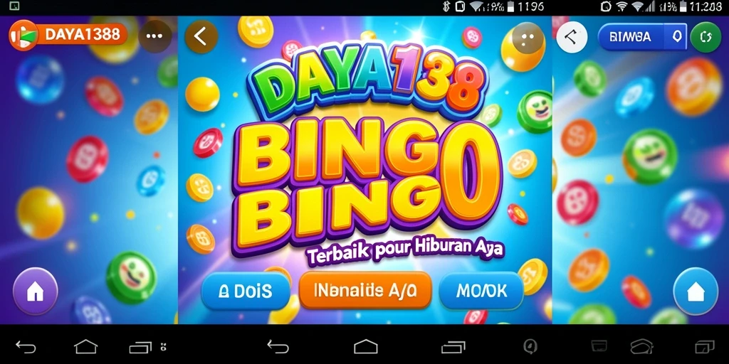 Screenshot DAYA138 menampilkan gameplay Bingo yang seru dan interaktif.