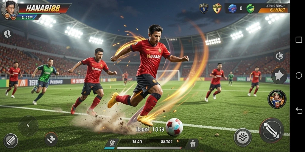 Tampilan gameplay HANABI88 yang menegangkan dan mengasyikkan.
