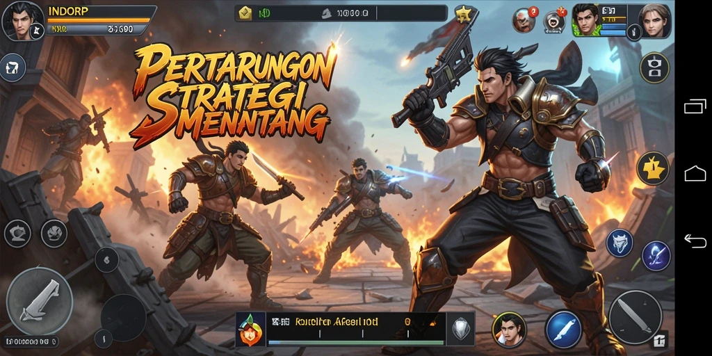 Gameplay INDORP menunjukkan taktik dan strategi yang mendebarkan.