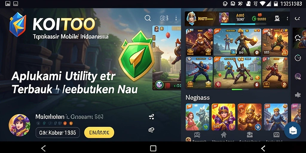 Tampilan interface KOITOTO yang intuitif dan menarik.