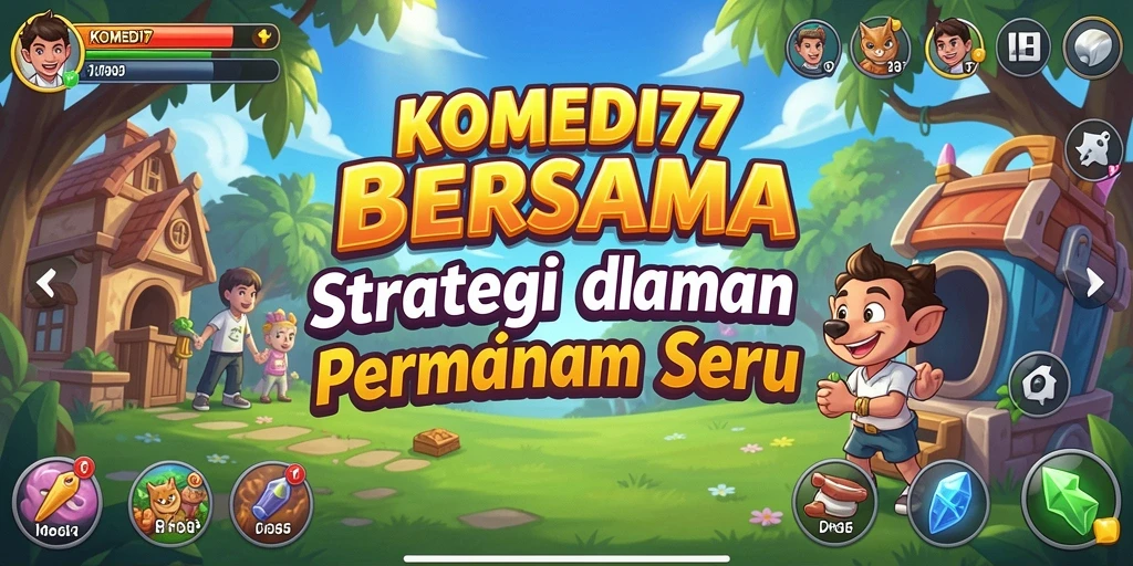 Tampilan gameplay seru dari KOMEDI77 dengan strategi mendalam.