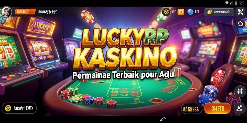 Tampilan gameplay menarik dari LUCKYRP dengan grafis yang memukau.