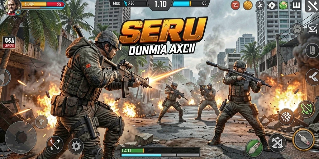 Tampilan seru pertempuran di MPOID dengan grafis menawan.