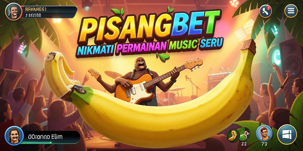 Tampilan menarik dari gameplay PISANGBET yang penuh muzik.