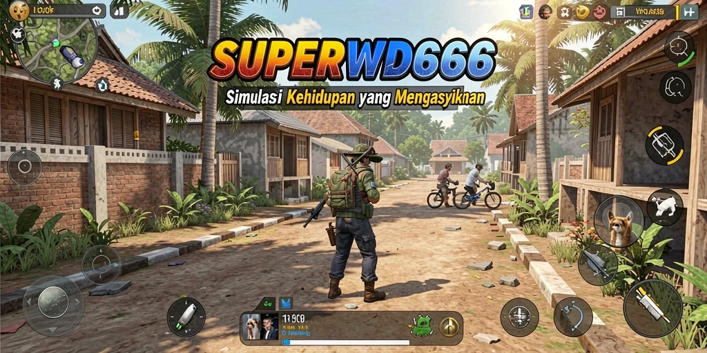 Tampilan gameplay SUPERWD666 yang menarik dan imersif.