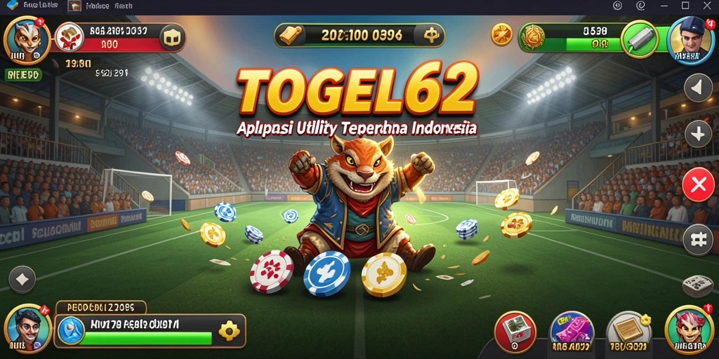 Tampilan antarmuka utama TOGEL62 yang intuitif dan mudah digunakan.