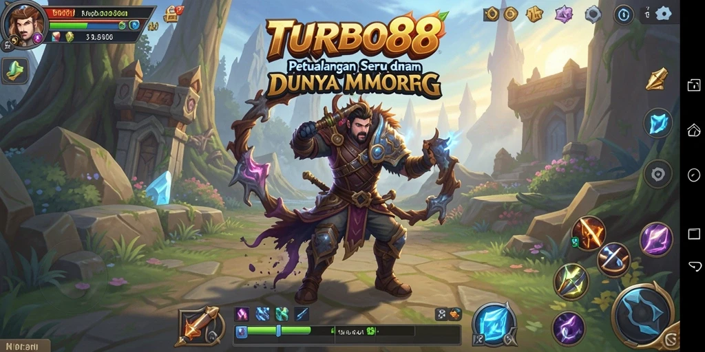 Gameplay seru dalam TURBO88 yang penuh aksi MMORPG.