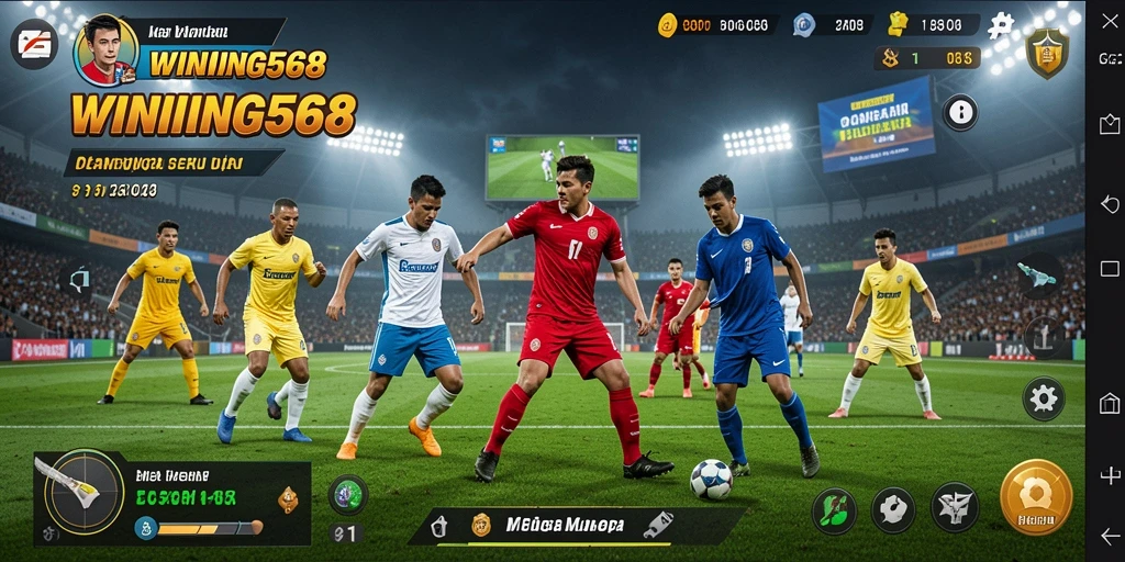 Gameplay seru dari WINNING568 dalam arena olahraga.